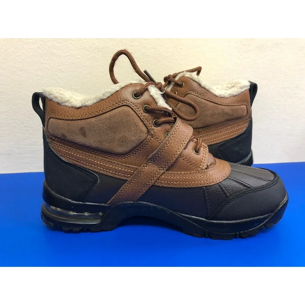 Mountain Gear Men's Hiking winter Boots Leather Burgundy Size US 7 EUR 40